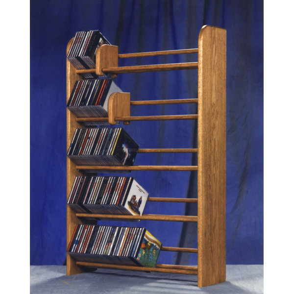 Wood Shed 500 Series 275 Cd Multimedia Storage Rack